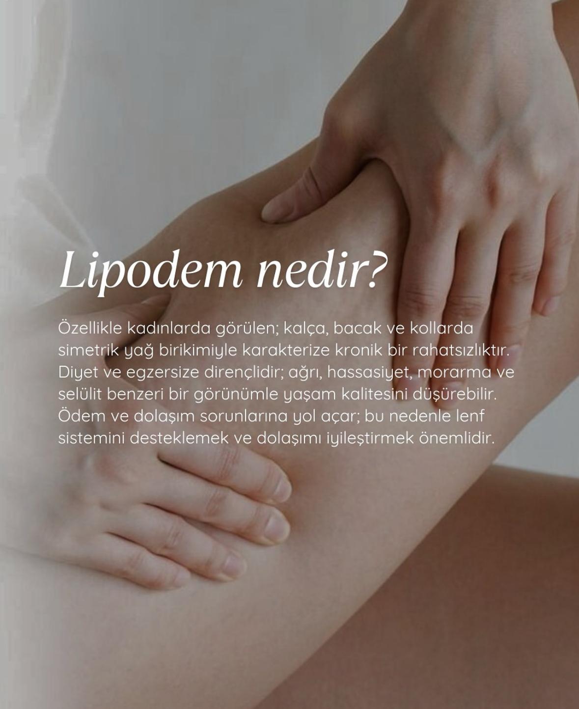 3'lü etkili Lipödem, Selülit, Varis Taytı
